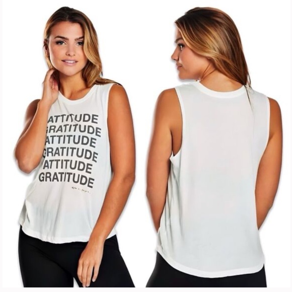 SPIRITUAL GANGSTER Gratitude Muscle Tank Size Small - Picture 1 of 10
